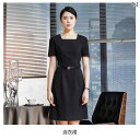 受付 制服 ワンピース レディース おしゃれ フォーマル 女性 半袖 ホテル フロント ウェア 美容院 営業