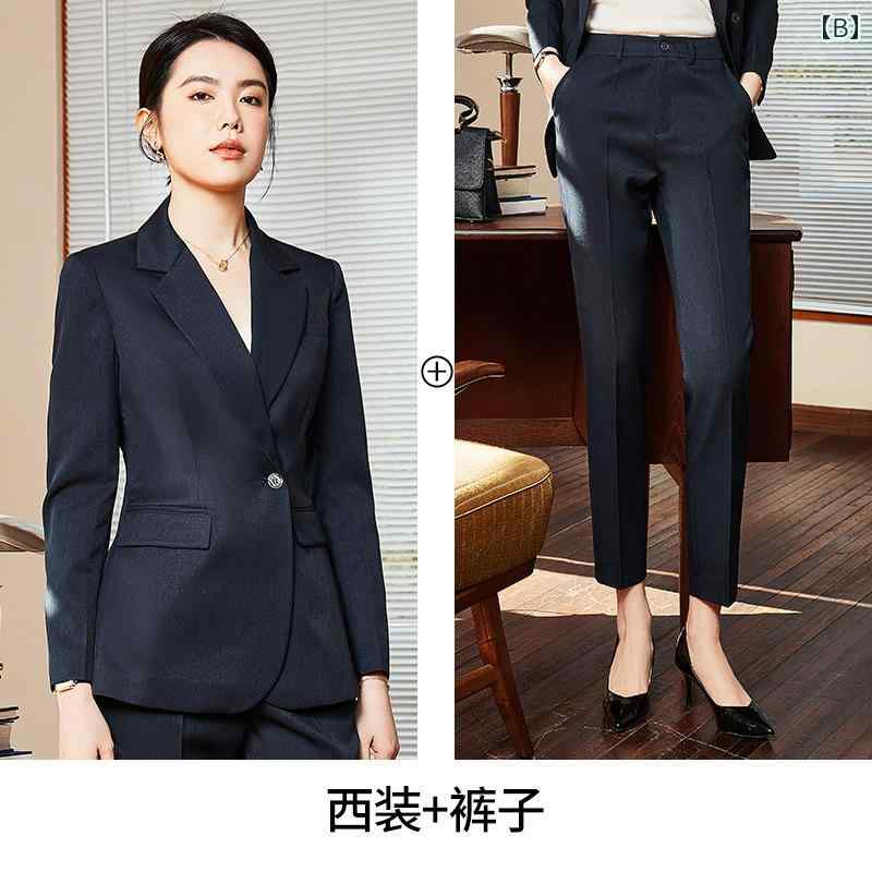 パンツ スーツ レディース セットアップ かっこいい 長袖 おしゃれ 春秋 女性用 ビジネス 服装 ビジネス フォーマル 女性用 豪華 ス マネージャー