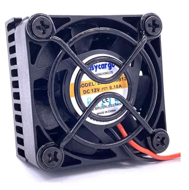 Easycargo 4ピース 40mm ブラック ファングリル/ガード ネジ+ナット付き (4パック)