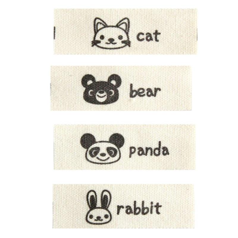 コットン タグ テープ 1.5cm幅 【10ヤード（約9.1M）】（タグ約190個）sgy-1144-10y