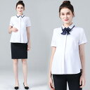 マタニティ スーツ 夏 面接 レディース 半袖 シャツ パンツ スカート 2 点セット オフィス 事務服 OL 薄手 涼しい 着脱 リボン 隠しボタン 伸縮性 ...