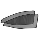 CGP 遮光 日よけ メッシュ カーシェード プリウス用 50系 ZVW52 2016年~ メッシュカーテン サンシェード フロントサイド用 2枚 運転席 助手席 日除け CGP-3508