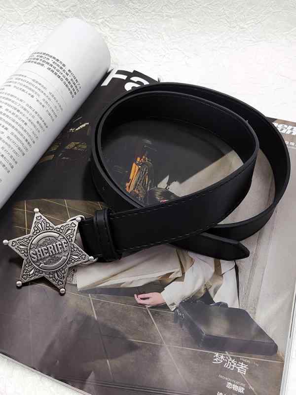 ベルト レディース おしゃれ ブラック ウエスタン ヴィンテージ風 シェリフ モチーフ 装飾 個性 千禧 y..