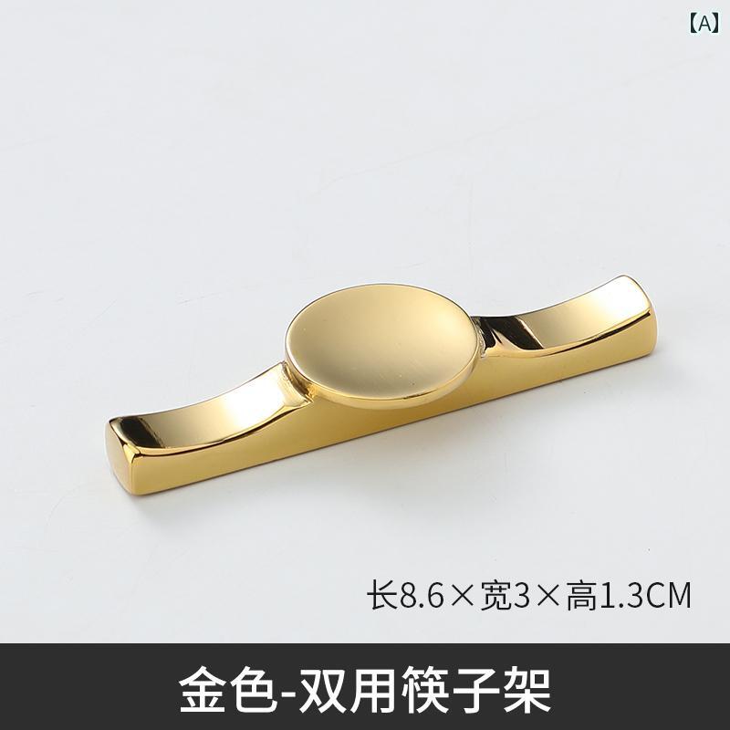 箸置き おしゃれ ステンレス 鋼 金 ホルダー ホテル レストラン 食器 スプーン カトラリー レスト 家庭用 来客 普段使い シンプル 光沢 マット ローズゴールド