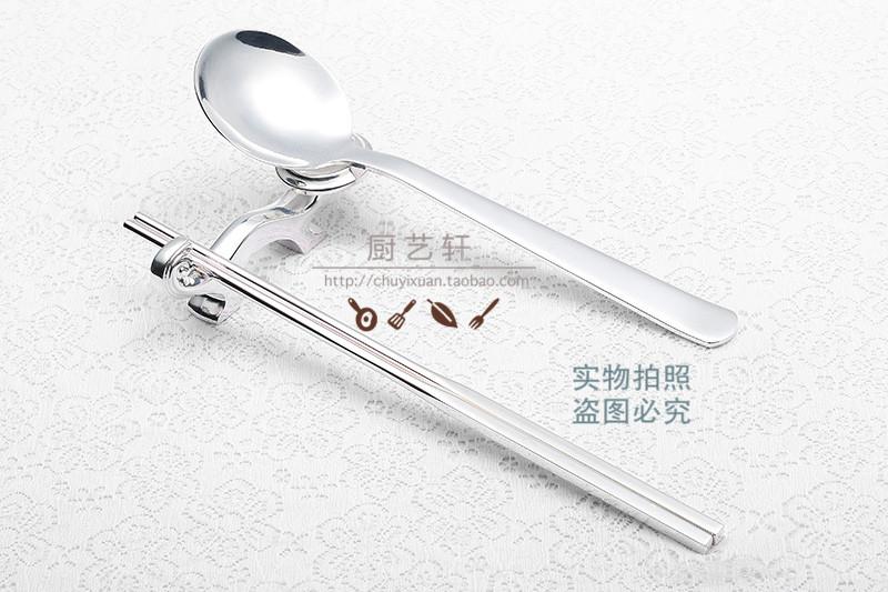 箸置き おしゃれ ホルダー 多機能 ステンレス 鋼 食器 シンプル 家庭用 普段使い 来客 ホテル レストラン 金 銀 カトラリー レスト スプーン