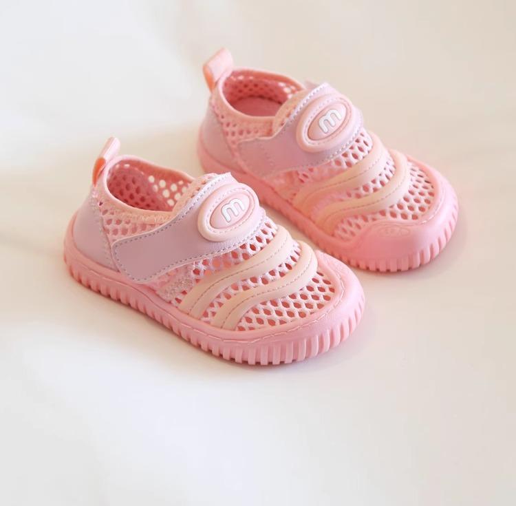 キッズ 子供 シューズ 夏 ベビー 幼児 男の子 女の子 靴 メッシュ スニーカー サンダル キャタピラー ..