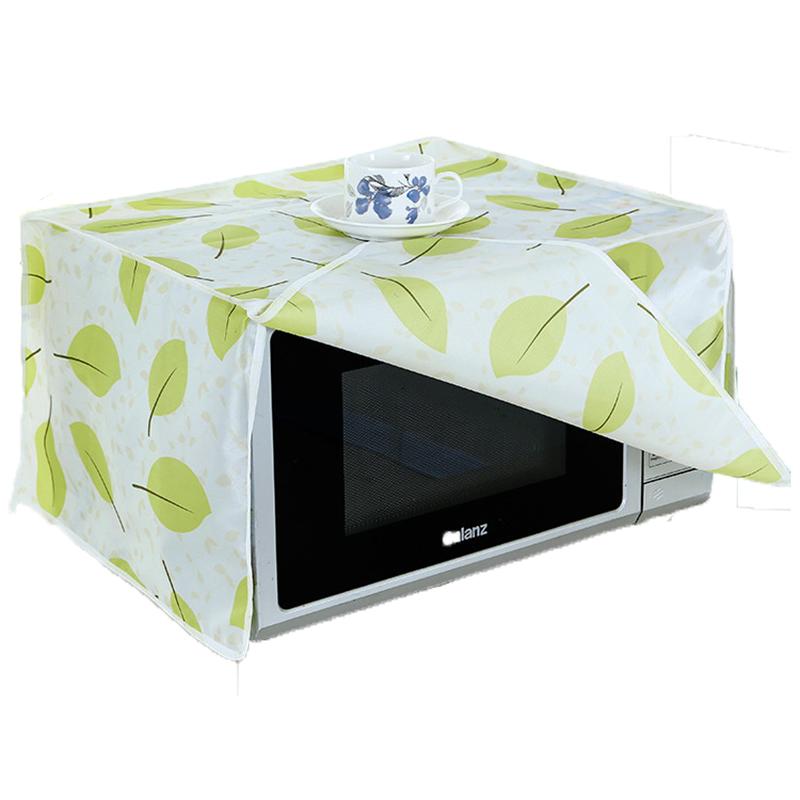 電子レンジカバー ほこりよけ 布 キッチン用品 オーブン 防塵 防油 防水 汚れにくい 日焼け防止 お手入..