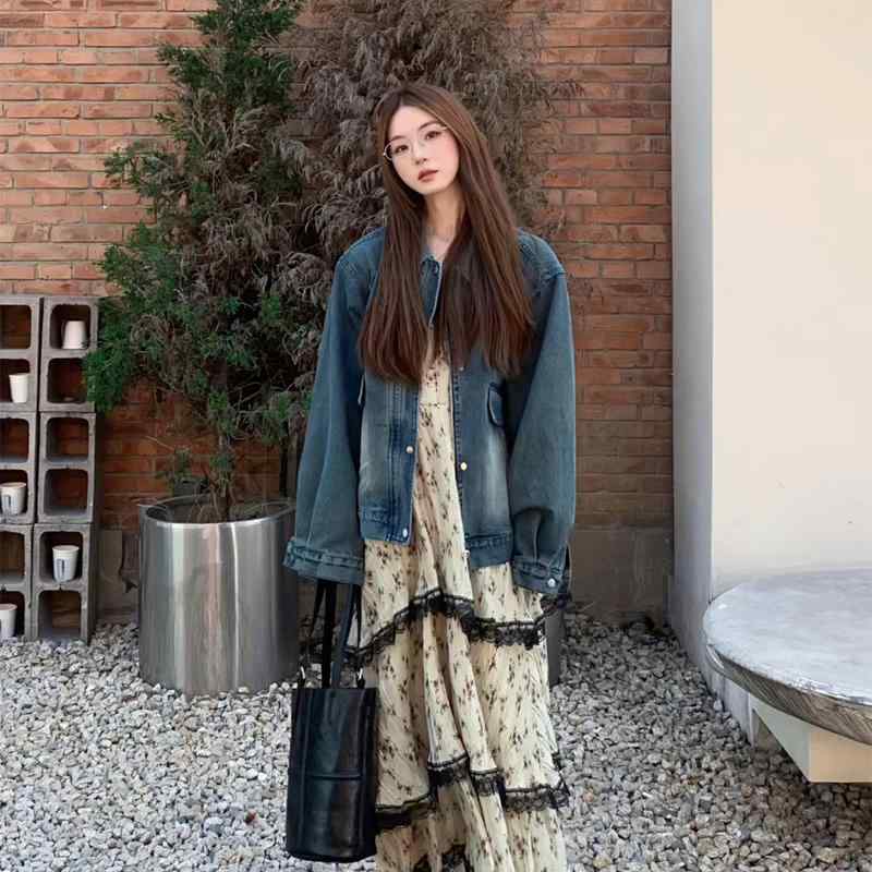 ワンピース 春 花柄 レディース エレガント かわいい ナチュラルウエスト ノースリーブ ケーキスカート ロング丈 Aライン キャミソール