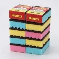 [キクロン 9606715] （まとめ）スポンジたわし　キクロンA　10個