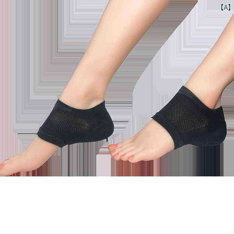 シークレットインソール メンズ レディース 靴下 強化 疲れにくい ハーフ パッド シリコン レザー 衝撃..