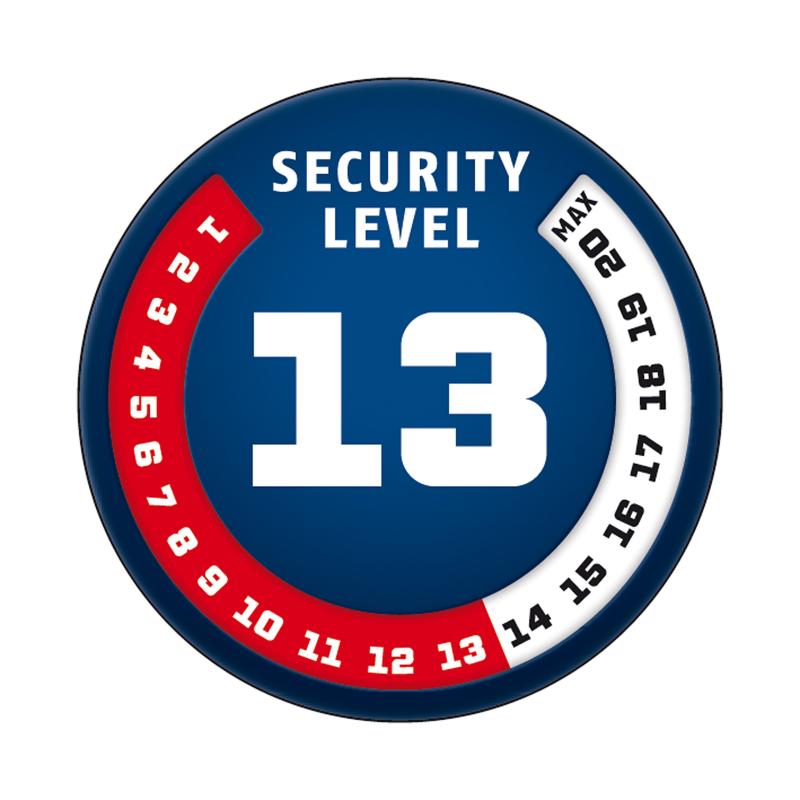 ABUS(アブス) バイク用ディスクロック フレイムブラック ディテクト7000RS1 (Detecto7000 RS1)