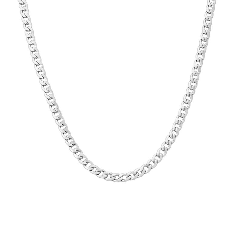 ネックレス メンズ アクセサリー シルバー 極太 ヒップホップ アメリカン ストリート キューバ チェーン レディース カップル セーター シンプル