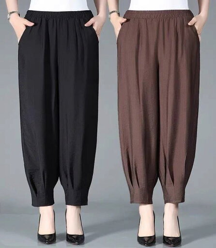 パンツ ズボン ウエストゴム ゆったり レディース シニア 婦人 股上深め 大きいサイズ 楽ちん 太もも ふくらはぎ シニア 夏 薄手 綿 麻 9分丈 サルエル ボトムス リラックス 体型カバー 快適 カジュアル ブラウン ブラック レッド パンツ ズボン ウエストゴム ゆったり レディース シニア 婦人 股上深め 大きいサイズ 楽ちん 太もも ふくらはぎ シニア 夏 薄手 綿 麻 9分丈 サルエル ボトムス リラックス 体型カバー 快適 カジュアル ブラウン ブラック レッド