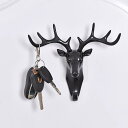 フック 壁 かわいい 鹿 角 アメリカン ホーム デコレーション 個性的 キー ラック コート バッグ アクセサリー シンプル クリスマス セット レイアウト ...