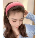 カチューシャ 大人 幅広 太 ヘッドバンド レディース スポンジ ふわふわ 秋冬 厚め 韓国 小顔効果 ハンドメイド 無地 シンプル カジュアル 痛くならない ...