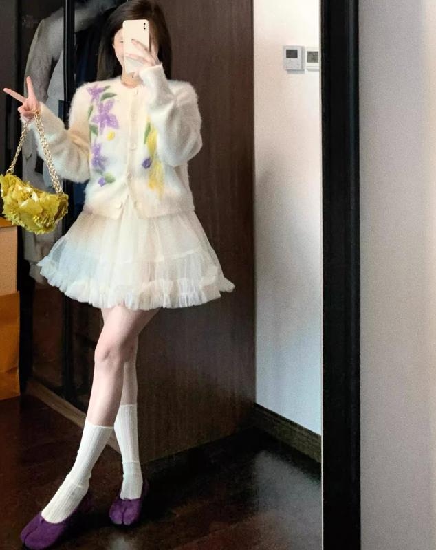 チュール スカート ミニ フレンチ メッシュ レディース 春秋 ハイウエスト カジュアル Aライン トリアセテート ポリエステル ふんわり シンプル おしゃれ おでかけ 普段使い アプリコット