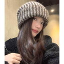 おしゃれ ニット帽 レディース 秋冬 防寒 保温 耳 ウール 韓国 スタイリッシュ ポリエステル 紫 黒 茶色 シンプル カジュアル 普段使い ふわふわ