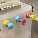 フック 壁 かわいい ネジ コート 粘着 プラスチック ビスコース カラフル 黄色 青 ピンク シンプル 簡単 インテリア 子ども部屋 ユニーク タオル掛け セ...