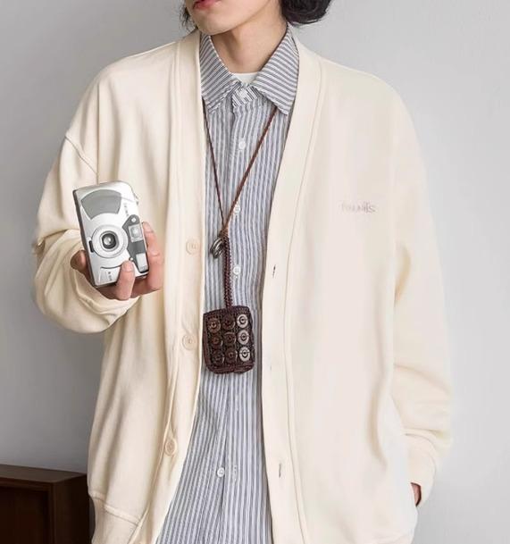 カーディガン メンズ 薄手 ニット 羽織り 長袖 レディース 秋 ゆったり 大きいサイズ 前開き ポケット ..