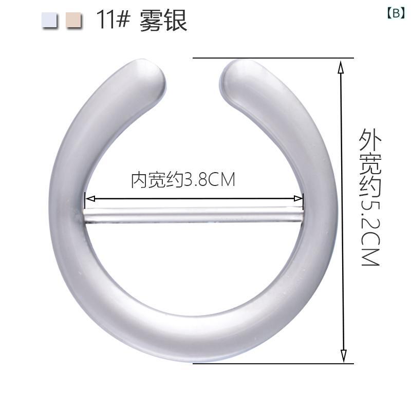 スカーフ 留め 具 リング バックル ワンポイント 装飾 おしゃれ シンプル 上品 ビジネス セレモニー プレゼント 小さめ 丸 ゴールド シルバー 2