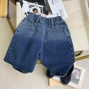 パンツ 男の子 おしゃれ 春秋 グラデーション ゆったり カジュアル デニム 長ズボン 子供 裏ポケット