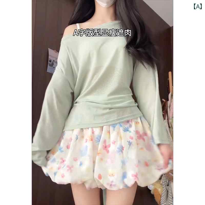 バルーン ショートパンツ レディース 韓国 夏 ひんやり 涼しい 薄手 スカパン ハイウエスト ふんわり 花柄 ワイド カジュアル ゆったり おしゃれ Aライン