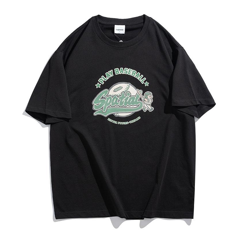 樂天商城 - Tシャツ メンズ おしゃれ 大きいサイズ 半袖 クルーネック プリント ゆったり 夏 カジュアル