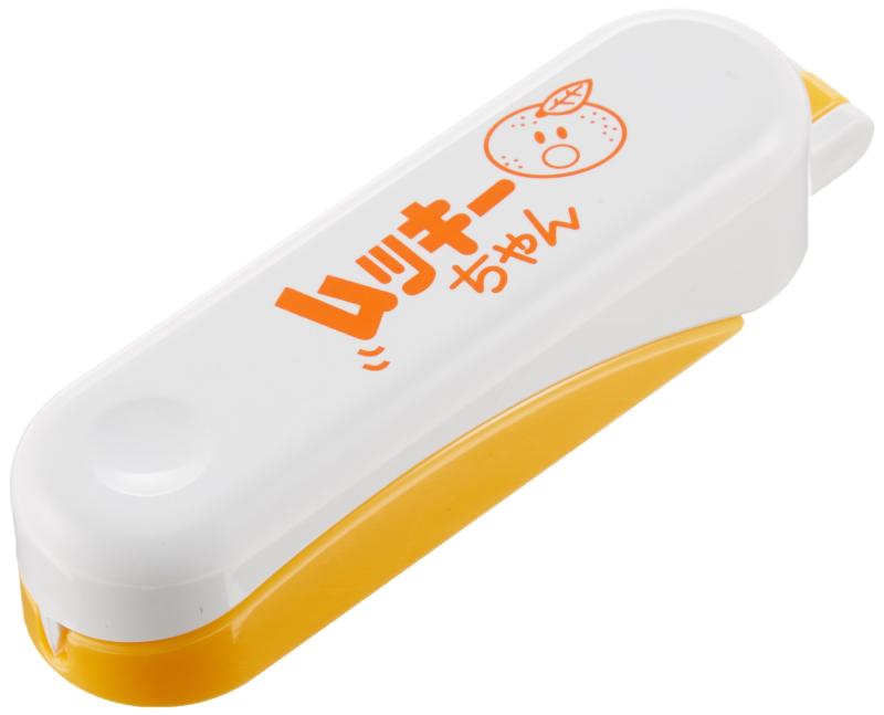 志田洋行 ムッキーちゃん みかんムキ 黄色/白 (箱入)