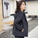 ウインドブレーカー レディース 春秋 韓国 多用途 フード カジュアル 大きいサイズ ジップアップ 長袖 ポケット シンプル 無地 メンズ メッシュニット 黒 ...