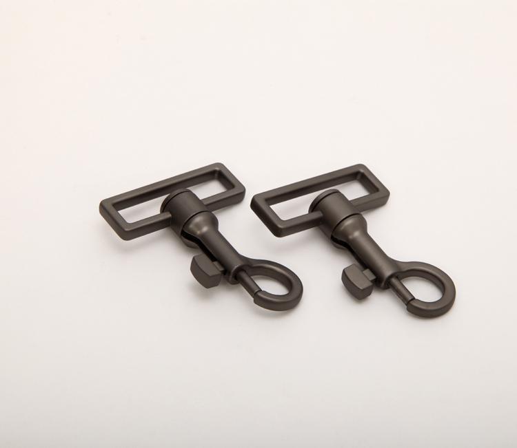 バッグ 手カン 金属製 ロブスターフック クラスプ バックル キーホルダー ペンダント ストラップ 留め金具 アンティーク調 ネジ パーツ アクセサリー DIY ハンドメイド 手芸 多用途 黒