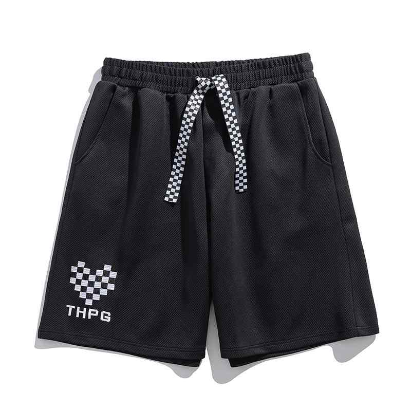 サイズ: 38.40.42.44.46 ウエストタイプ: ミドルウエスト カラー: ブラック 伸縮性: 伸縮性なし シルエット: ゆったり 加工: ノーアイロン加工 パンツ丈: ショート（膝上丈） デザイン: スポーツパンツ 裾タイプ: ストレート 素材: ポリエステル