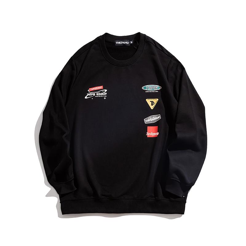 スウェット メンズ おしゃれ 大きいサイズ 秋 クルーネック プリント ゆったり シンプル カジュアル 長袖