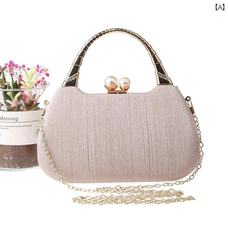 ハンドバッグ 結婚式 レディース お呼ばれ キャバ パーティー ドレス に 合う 華やか チャイナ パール ディナー チャイナ レトロ 刺繍 小さめ 女性