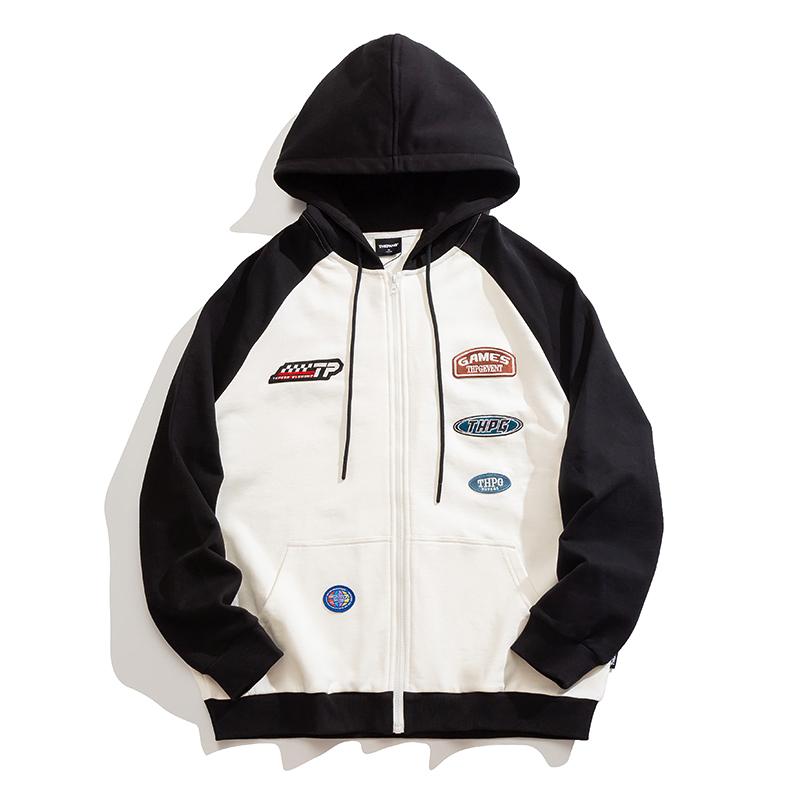 サイズ: XL.2XL.3XL.4XL.5XL.6XL 襟型: フード付き カラー: ホワイト 袖丈: 長袖 着丈: 標準 シルエット: ゆったり 素材: 綿