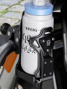 自転車 ドリンクホルダー ハンドル バックミラー フレーム バイク ベビーカー プラスチック ステンレス鋼 簡単取付 360度回転 サイズ調節可能 耐久性 ペッ...