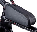 自転車 取り付け バッグ マウンテンバイク トップチューブ ロードバイク 防水 サドル フロント かっこいい 黒 サイクリング 小物入れ スマホ
