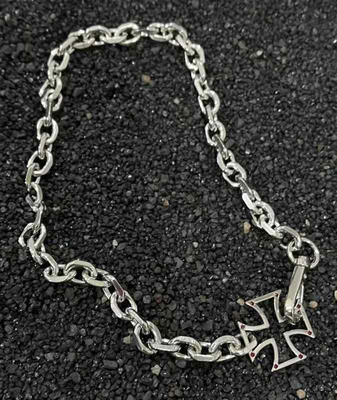 太い チェーン ネックレス メンズ クロス ショート ヒップ ホップ レディース キューバ カップル かっこいい ペア 韓国 十字架 おそろい