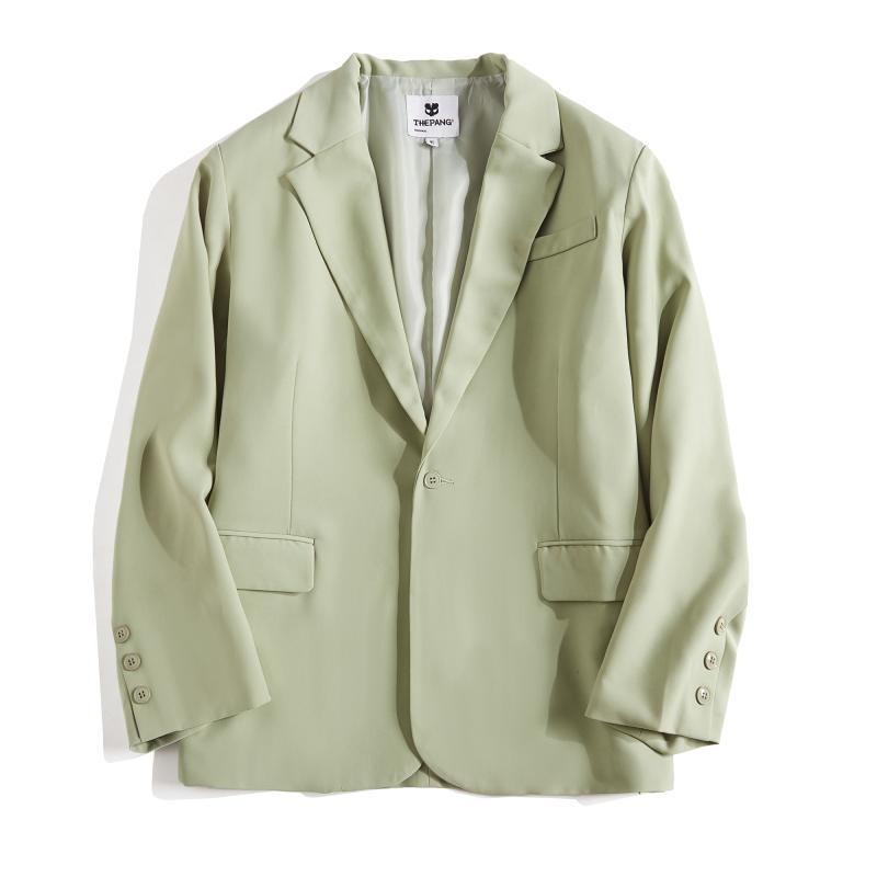 サイズ: XL.2XL.3XL.4XL.5XL 襟型: ノッチドラペル 前立て: シングルボタン カラー: グリーン 袖丈: 長袖 厚さ: 標準 シルエット: ゆったり ベント: ダブルベント