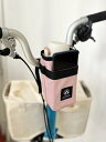 自転車 フロントバッグ かわいい コンパクト 通勤 通学 クロスバイク アクセサリー ハンギング 収納 取り付け 簡単 ピンク 緑 青