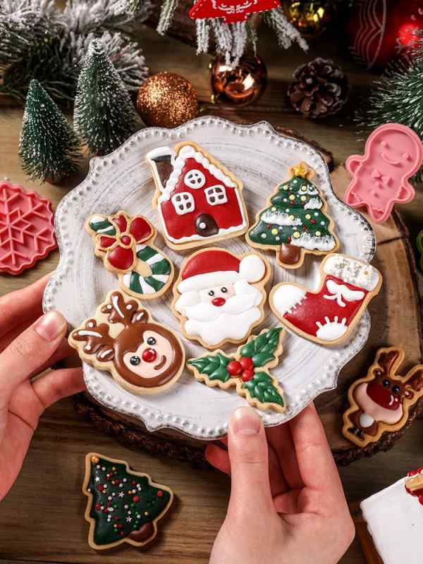 クッキー型 クリスマス 抜き型 フォンダン型 お菓子づくり チョコレート ビスケット パイ生地 キッチン..