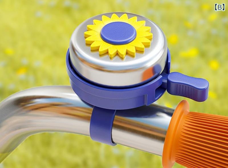 子供 自転車ベル ピンク 青 サイクリング 大音量 マウンテンバイク アクセサリー ...