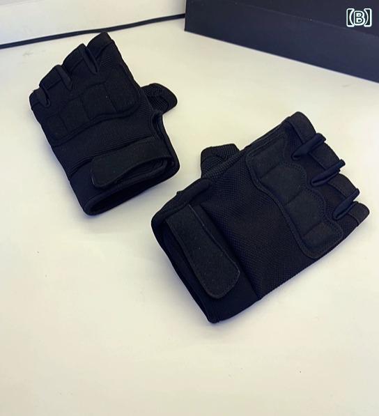 サイクリング グローブ ハーフフィンガー アウトドア フィットネス 登山 滑り止め 耐摩耗性 迷彩 黒 緑 かっこいい スポーツ マウンテン ロード バイク