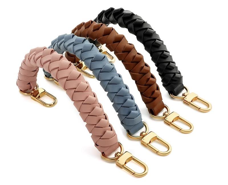 バッグ 持ち手 材料 パーツ ハンドル DIY ハンドメイド 手芸 リメイク 手提げ 鞄 付け替え 修理 編込み..