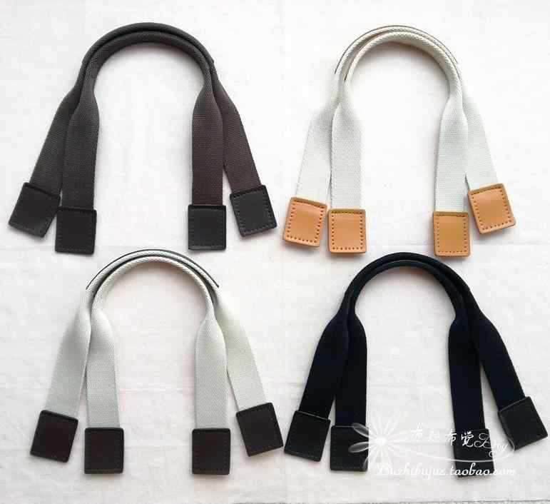 バッグ 持ち手 ハンドル 手芸 パーツ 材料 レザー 牛革 スクエア ウェビング 耐久性 手作り DIY クラフト ハンドメイド リメイク 付け替え 修理 交換 鞄 手提げ 素材 アクセサリー おしゃれ シンプル アイボリー ブラウン ブラック