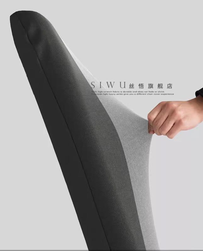 椅子カバー チェア 一体型 クッション リビング ダイニング インテリア 模様替え 厚手 伸縮性 通気性 柔らかい 滑りにくい 取付簡単 家庭用 おしゃれ 白鳥 花 グレー 緑 青