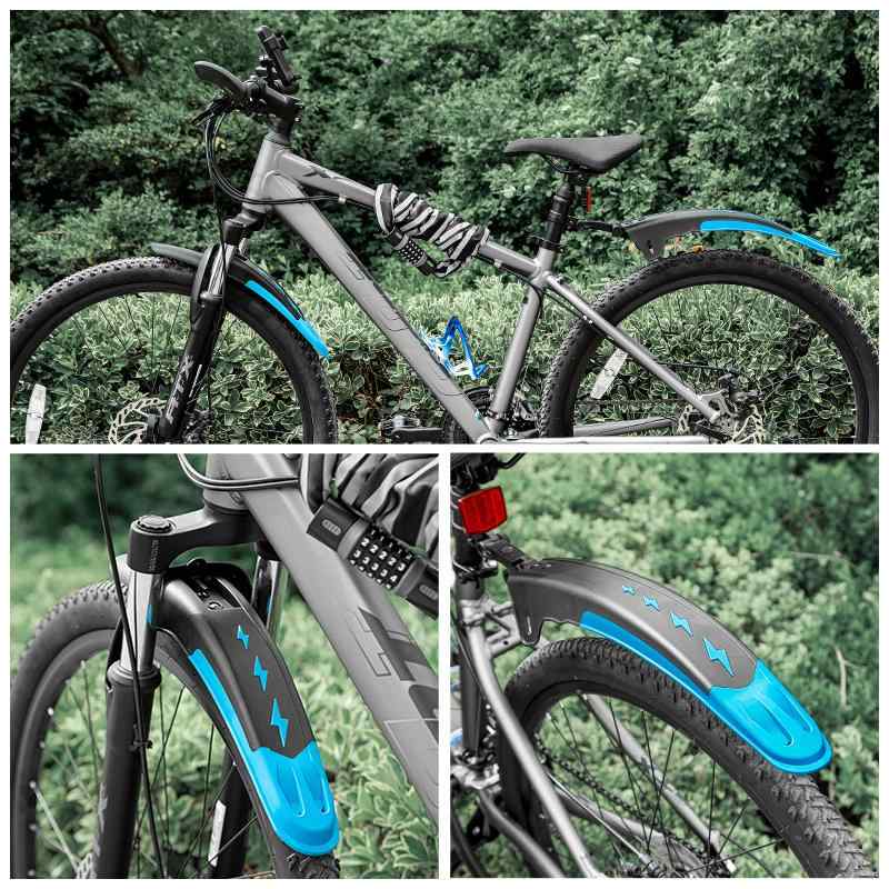 自転車 パーツ 泥除け マウンテンバイク フェンダー マッドガード アクセサリー 防雨 耐久性 靭性 壊れ..