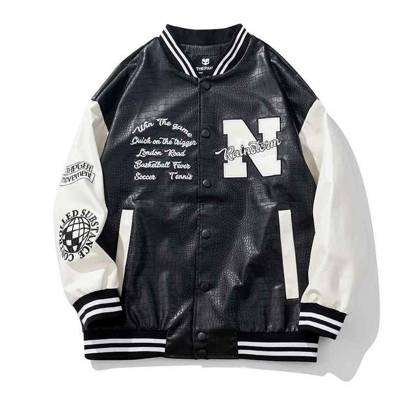 Jumper, Blouson - スタジャン ジャケット メンズ おしゃれ 大きいサイズ ゆったり 春 バイカラー カジュアル アメカジ スタンドカラー ビッグシルエット