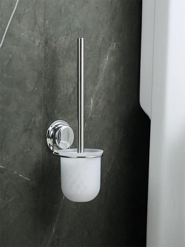 トイレブラシ おしゃれ 掃除 クリーナー 収納ケース 一体型 壁掛け お手入れ簡単 便器 フチ裏 清掃 コ..