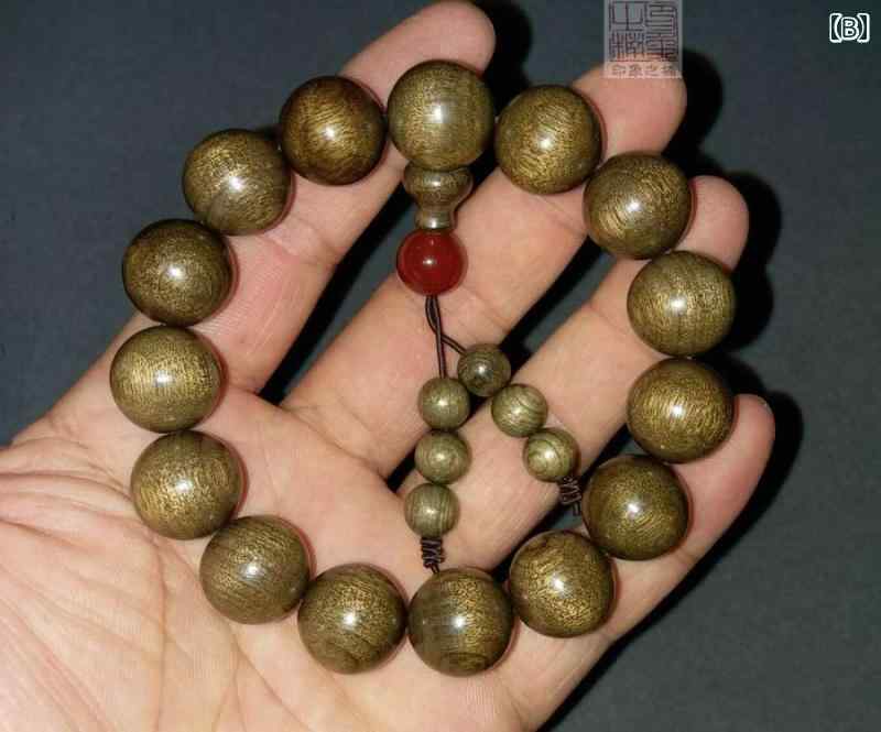 数珠 ブスット 木製 四川 金糸楠 古材 大玉 腕輪 アクセサリー 小物 ウッド ロング ネックス 2way チャーム 男性 女性 お守り おしゃれ シンプル