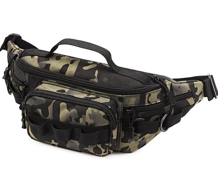 ウエストバッグ メンズ ミリタリー ポーチ ボディ 2way 黒 茶 アーミーグリーン 無地 迷彩 小さい ポケット ファスナー付き スポーツ 釣り レジャー アウトドア 旅行